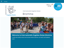 Tablet Screenshot of bromma.engelska.se