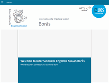 Tablet Screenshot of boras.engelska.se