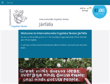 Tablet Screenshot of jarfalla.engelska.se